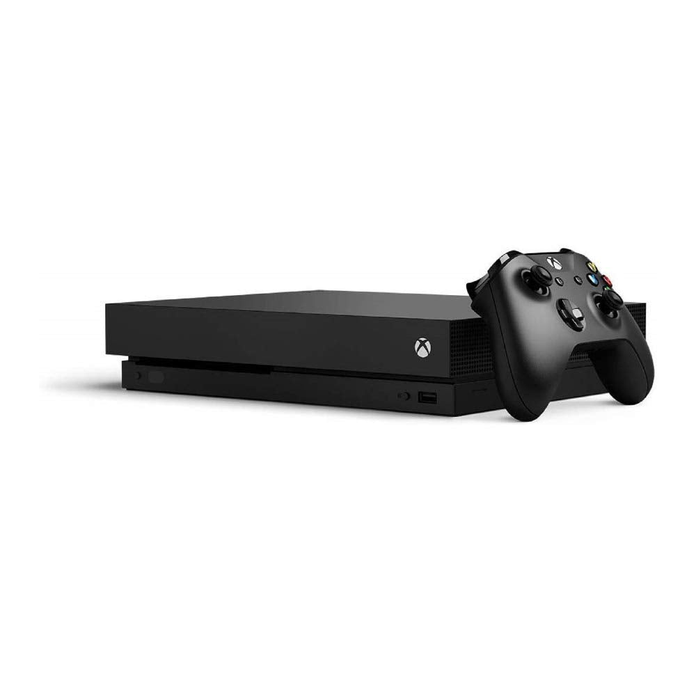 Xbox One X 1TB Gaming Console with Wireless Controller, Headset, Wired Controller and Game S323181