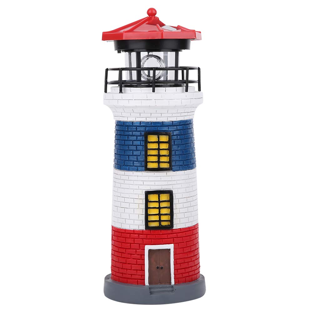 Solar Lighthouse Statue Outdoor Light O128094