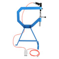 Pneumatic Planishing Hammer with 1" 2" 3" Anvil, Cast-Iron Stand, Pedal E43295