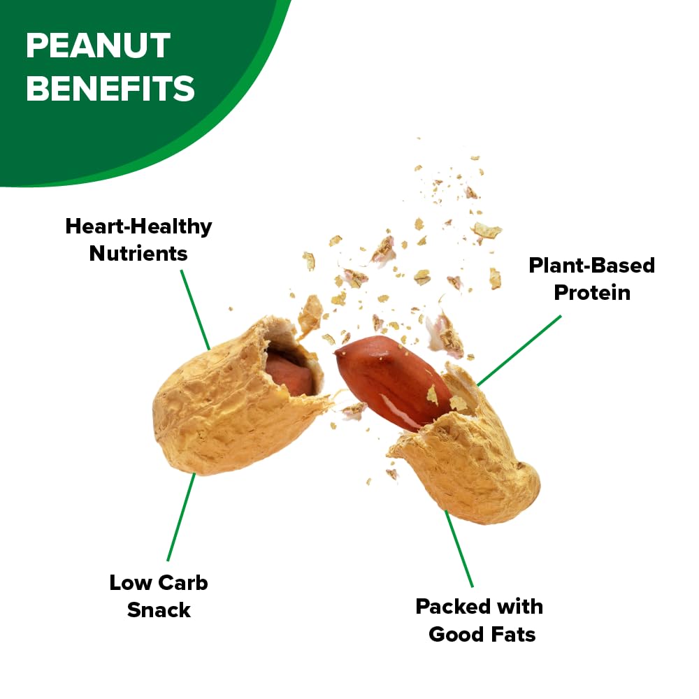 Jumbo Raw Natural In-Shell Peanuts 24 oz Bag E754