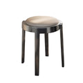 Round Stackable Stainless Steel Microfiber Leather Stools I5828