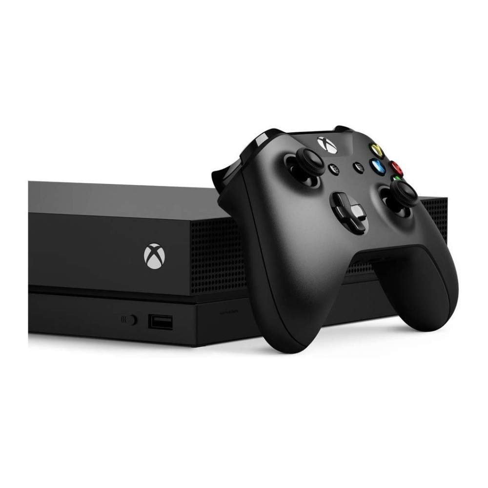 Xbox One X 1TB Gaming Console with Wireless Controller, Headset, Wired Controller and Game S323181
