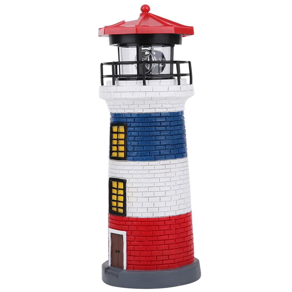 Solar Lighthouse Statue Outdoor Light O128094