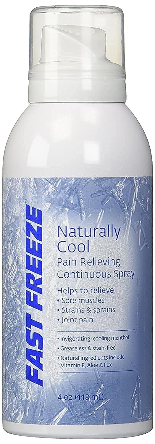All-Natural Cooling Pain Relief Therapy Continuous Spray 4 fl oz E106165