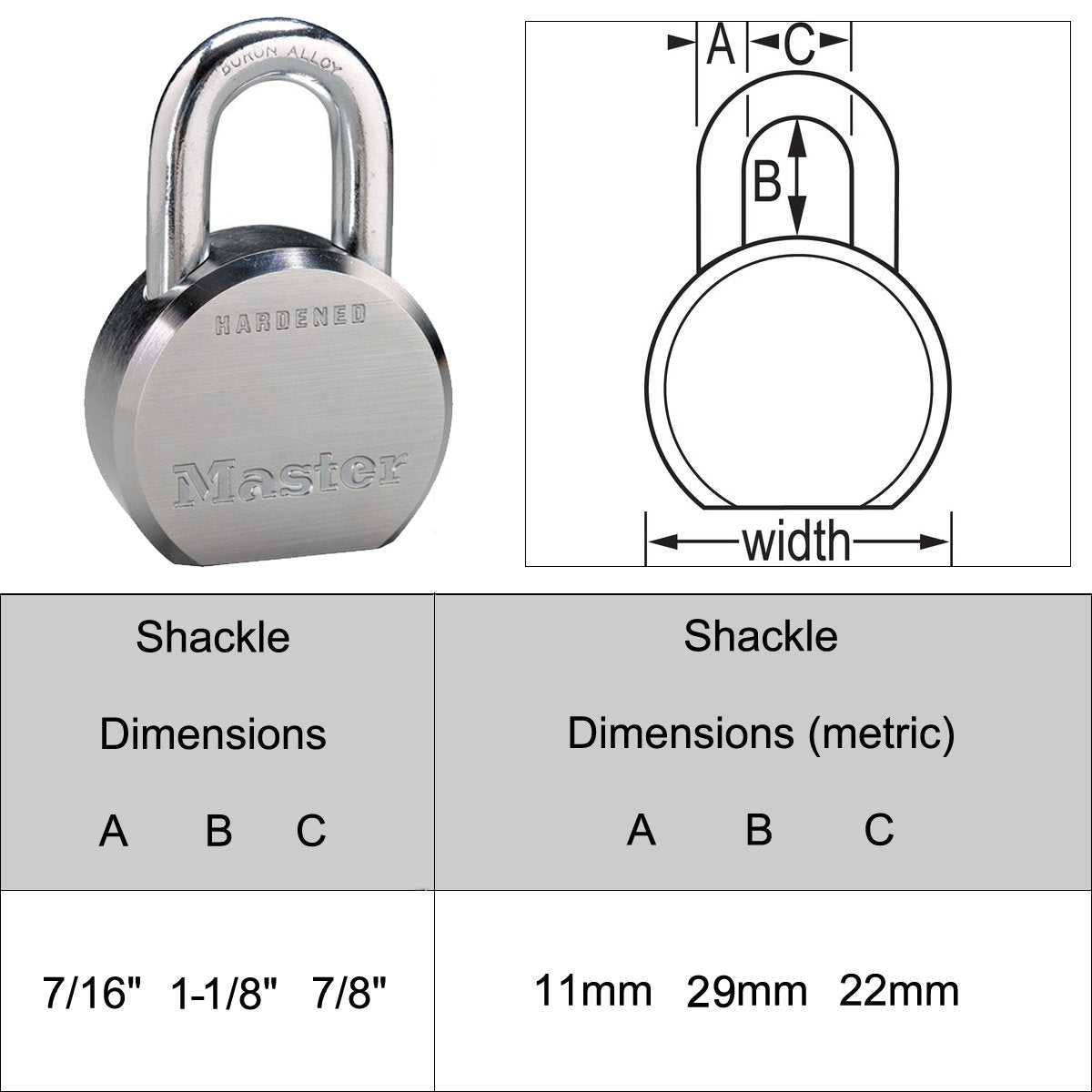 Keyed Alike Padlocks with 8 Keys L300