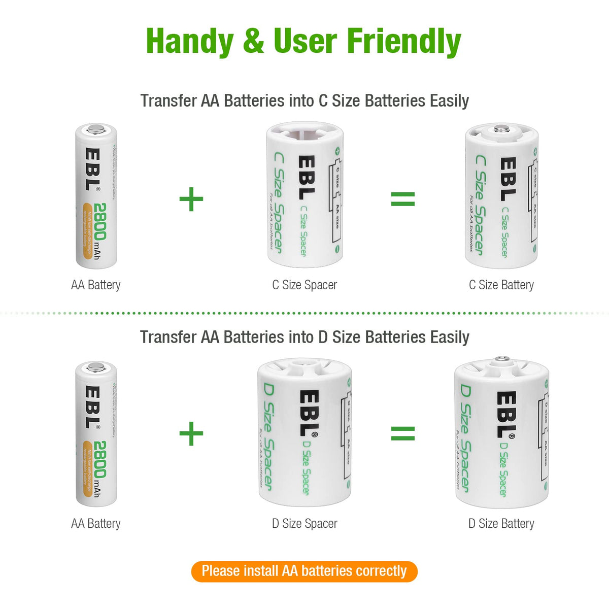 8 Bay LCD Battery Charger with 12 AA and 8 AAA Batteries C905