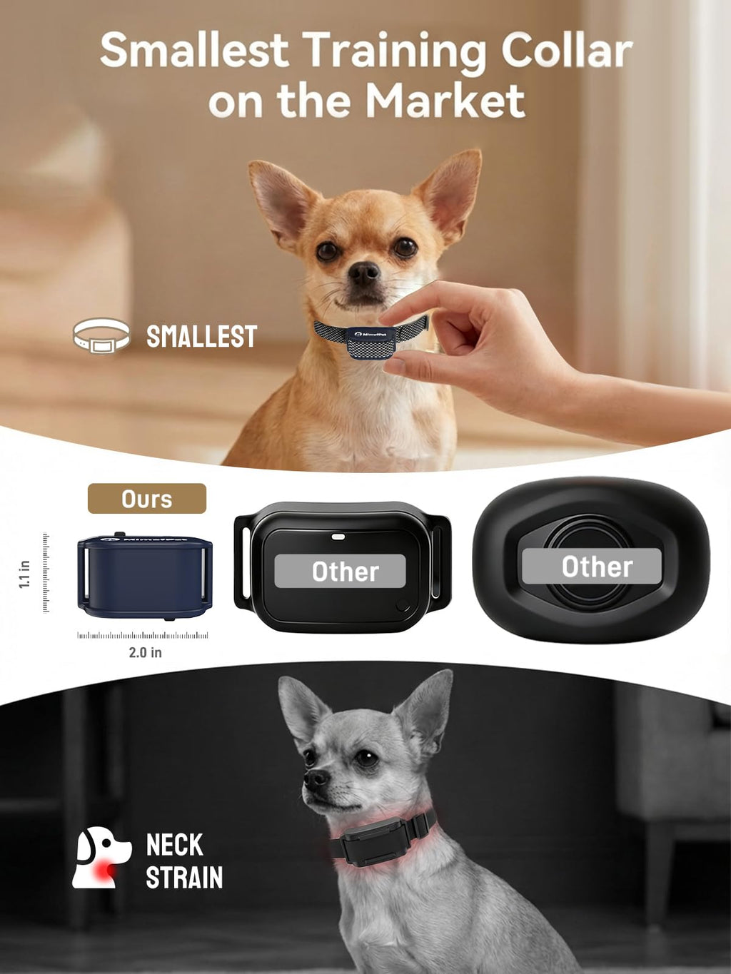Wireless Dog Fence System, 3500ft Adjustable Waterproof Rechargeable Training Collar R219341