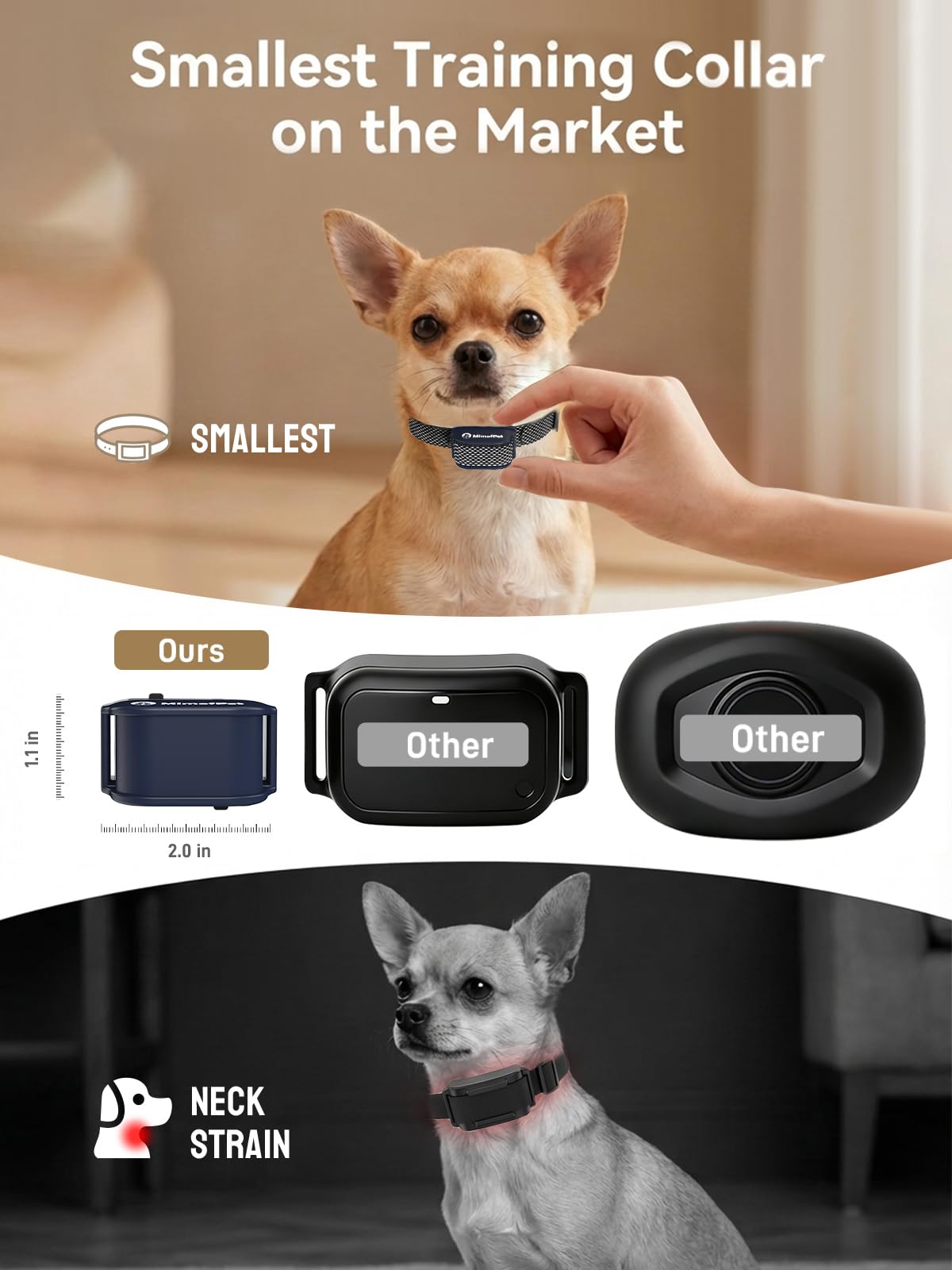 Wireless Dog Fence System, 3500ft Adjustable Waterproof Rechargeable Training Collar R219341