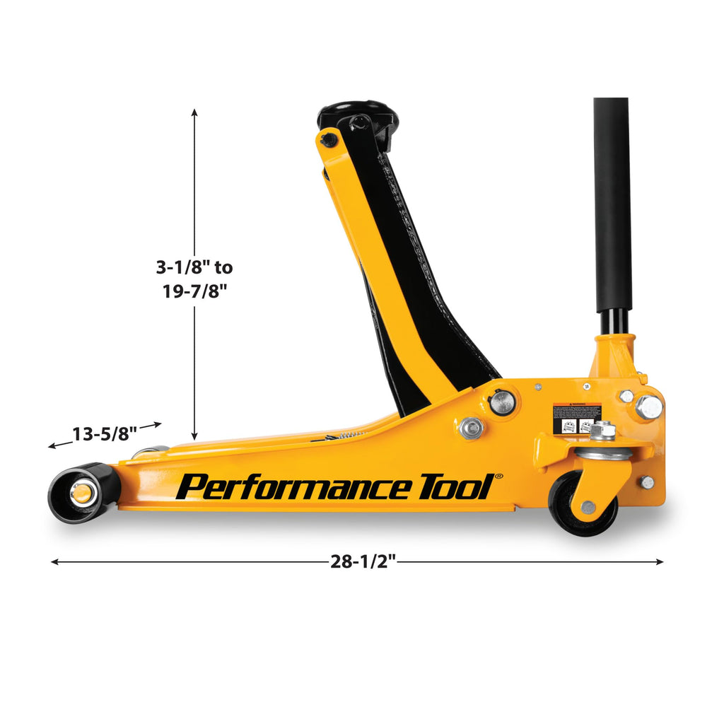 3 Ton Low Profile Hydraulic Floor Jack P65706