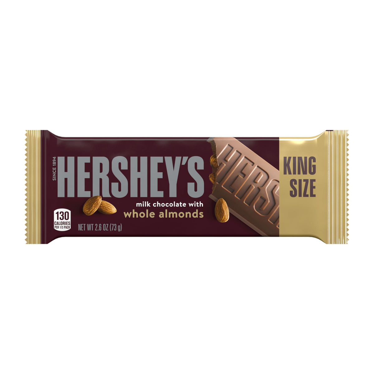 Milk Chocolate with Whole Almonds Candy Bar 2.6 oz Q6916
