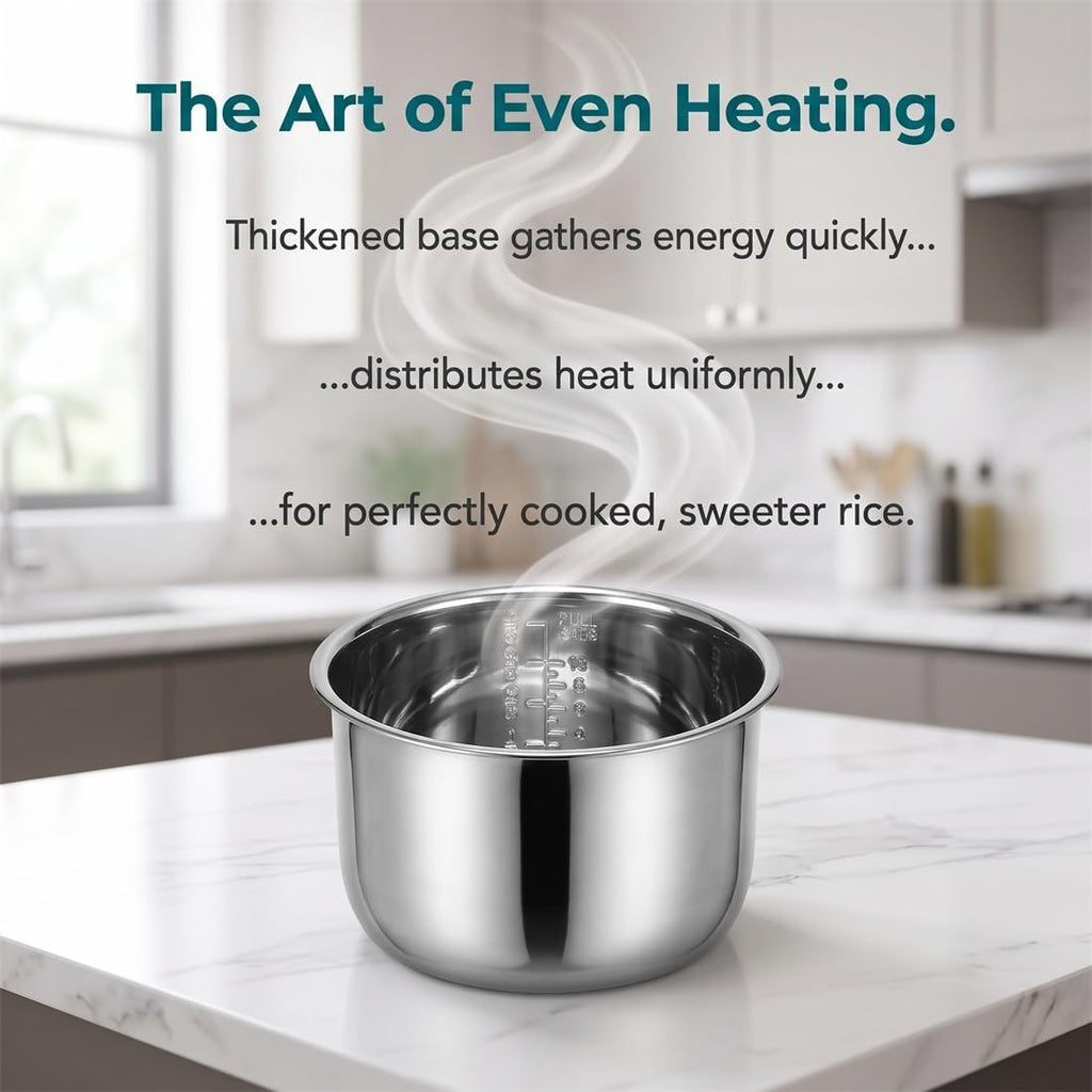 Stainless Steel 3L Rice Cooker Inner Pot C63921