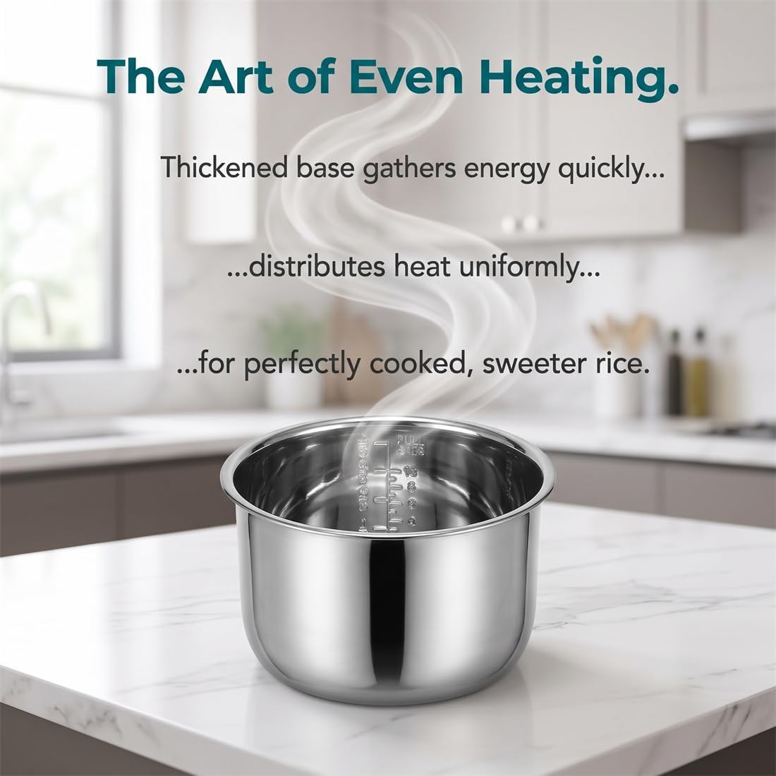 Stainless Steel 3L Rice Cooker Inner Pot C63921