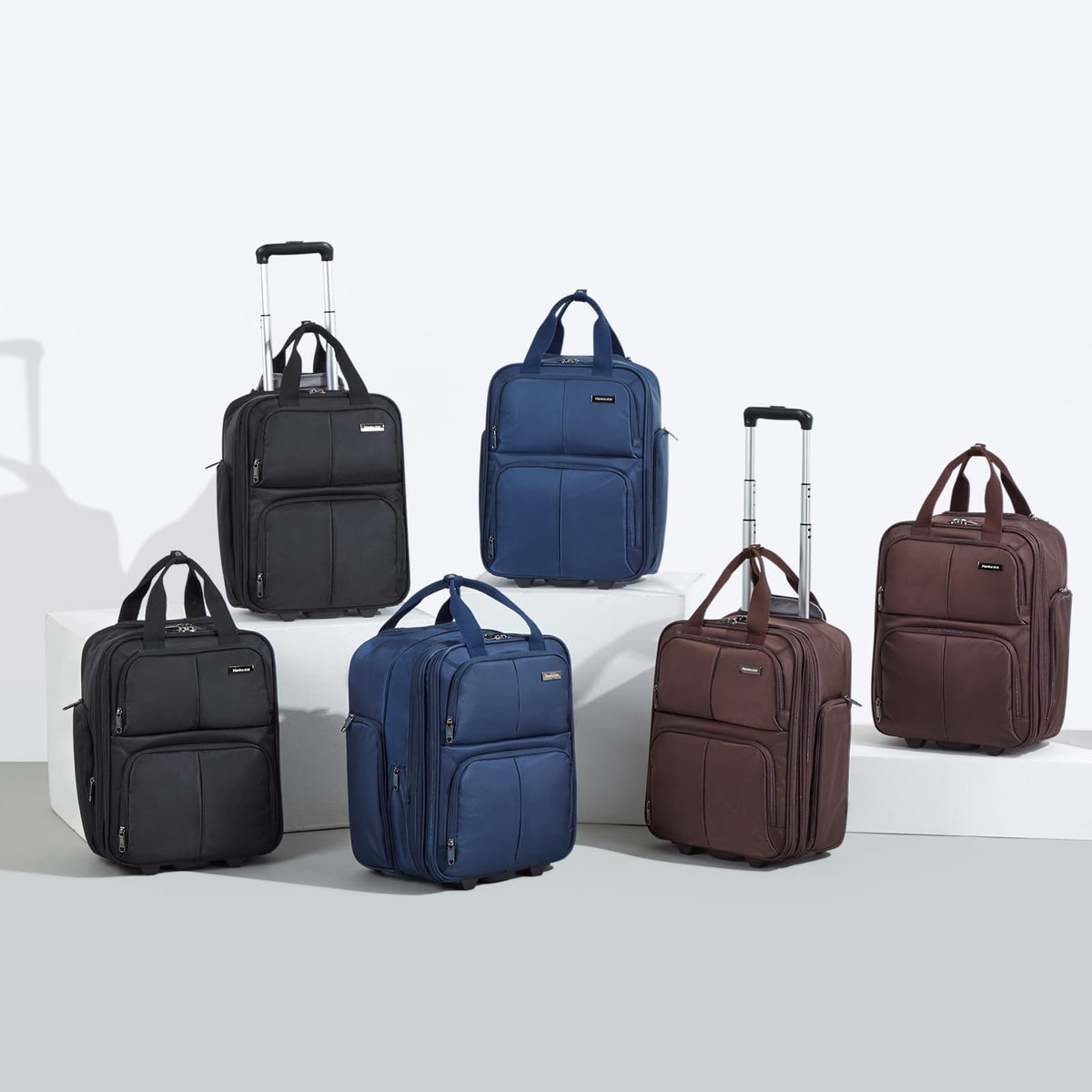 16 Inch Underseat Carry On Luggage with 2 Wheels A229