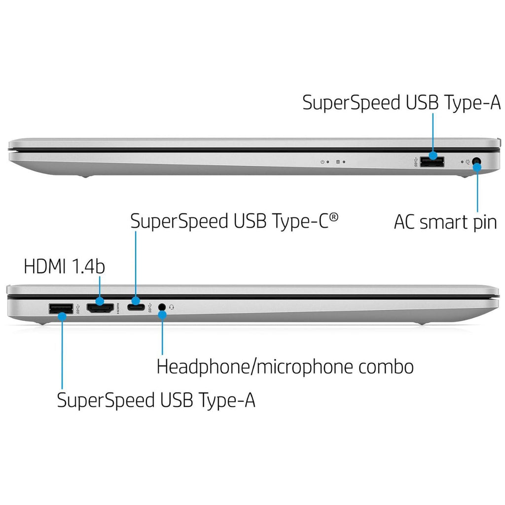 17.3" FHD Laptop AMD Ryzen 5 16GB 1TB SSD Silver O126035