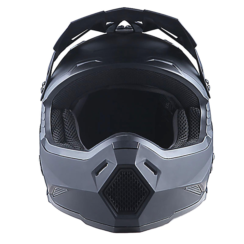 Full Face Motocross Helmet Matt Black B77384