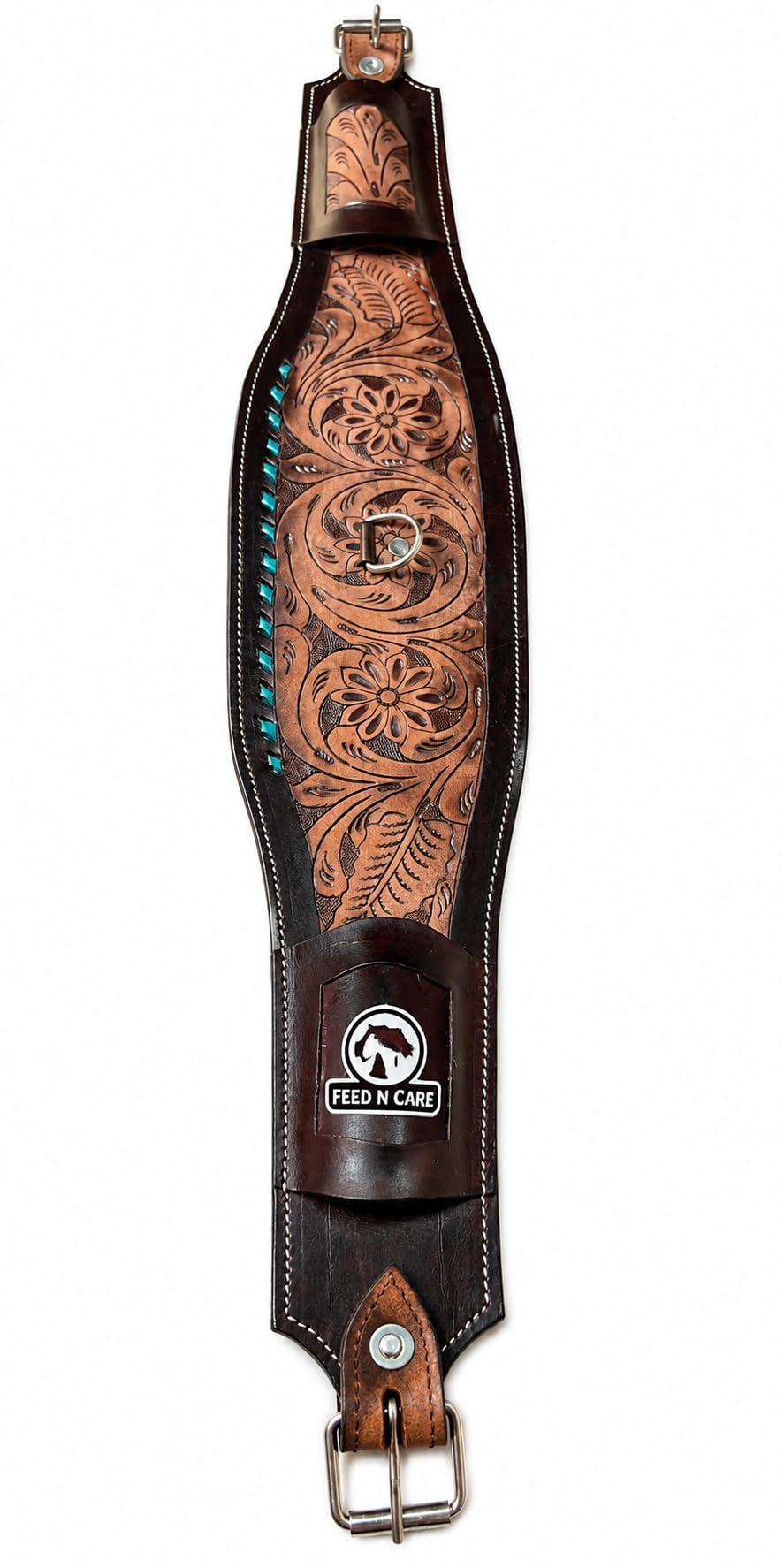 Leather Horse Saddle with Tack Set W914614