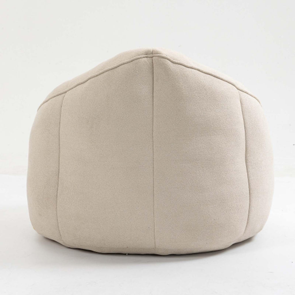 Microfiber Memory Foam Bean Bag Chair with Ottoman D465
