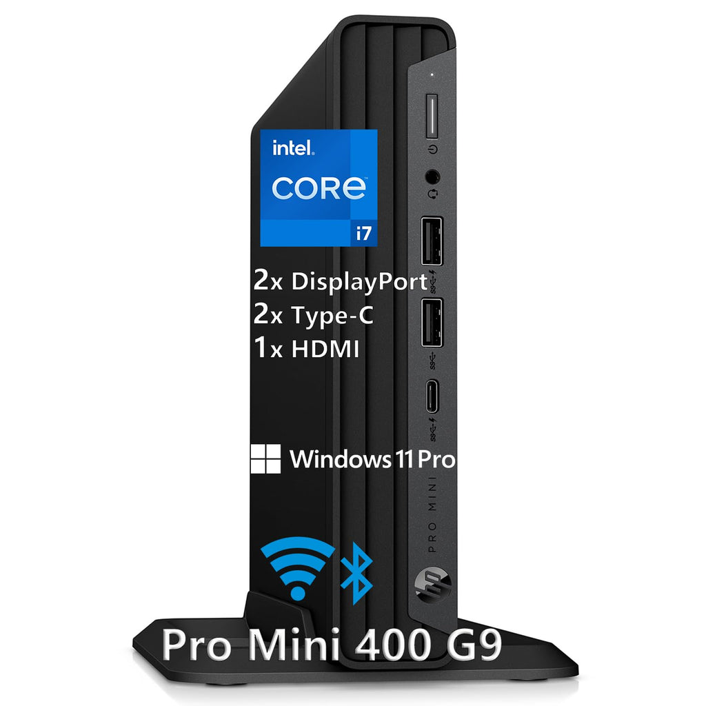 HP Mini Desktop PC Intel i7-12700T 16GB RAM 512GB SSD Windows 11 Pro H40752