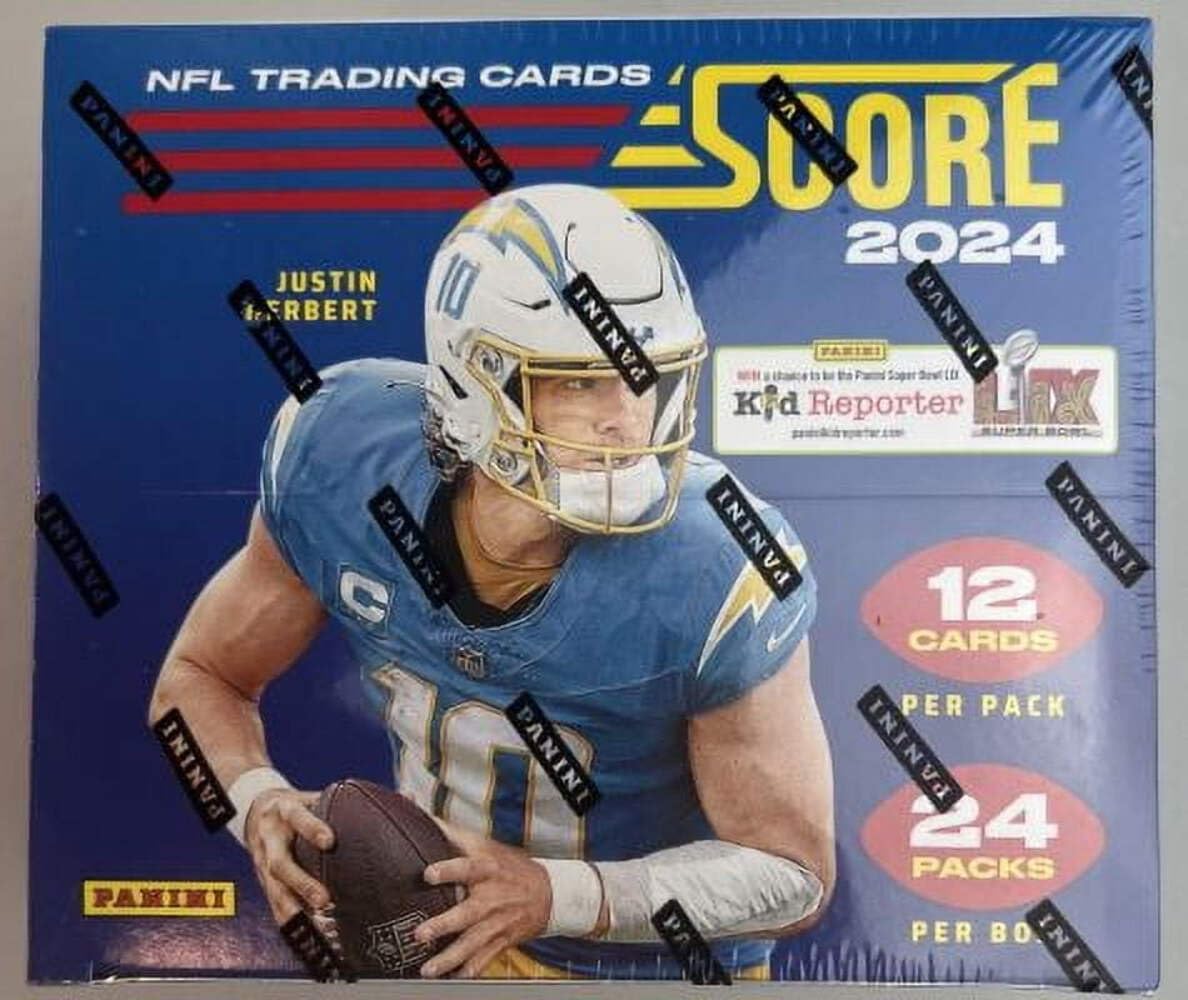 Football Trading Card Retail Box 24 Packs A3282