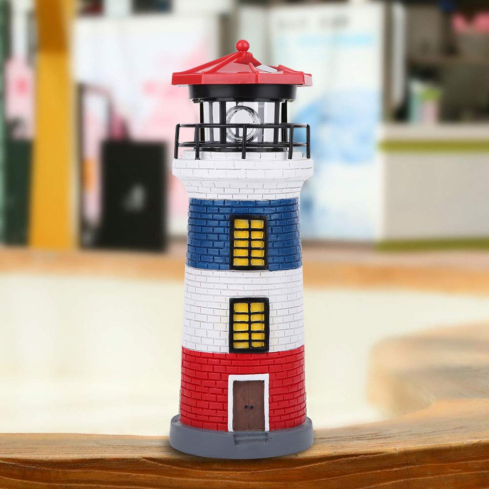 Solar Lighthouse Statue Outdoor Light O128094