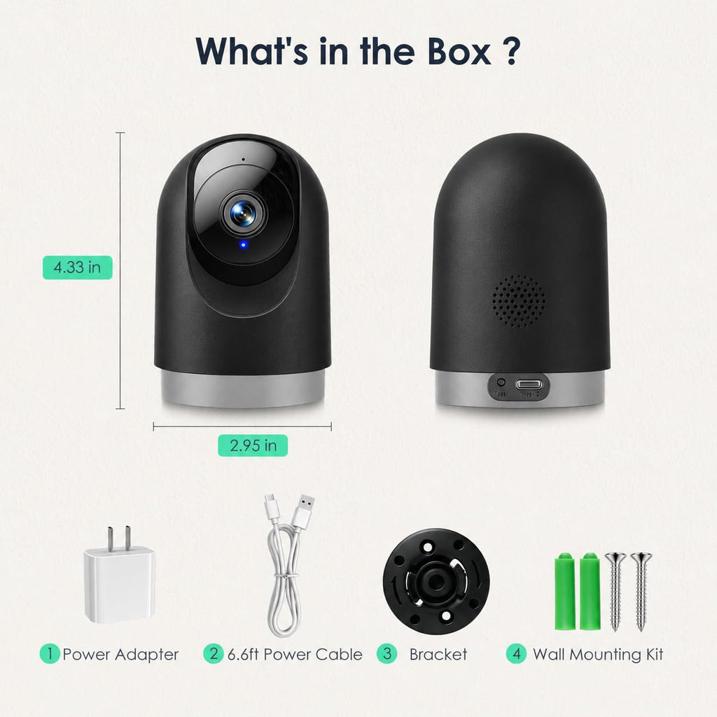 2K Indoor Camera with Motion Tracking M436