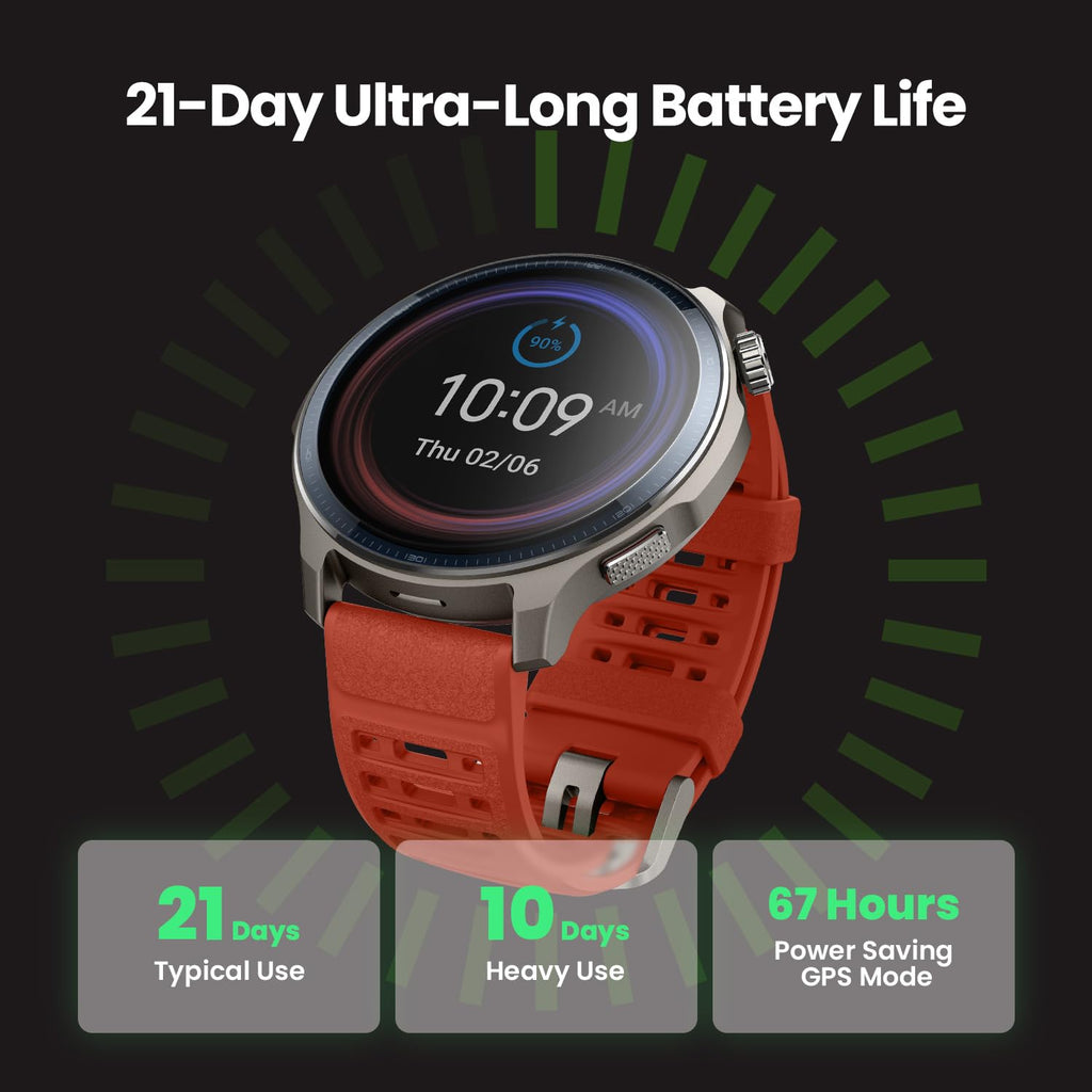 47mm AMOLED Sapphire Glass Smart Watch L3957