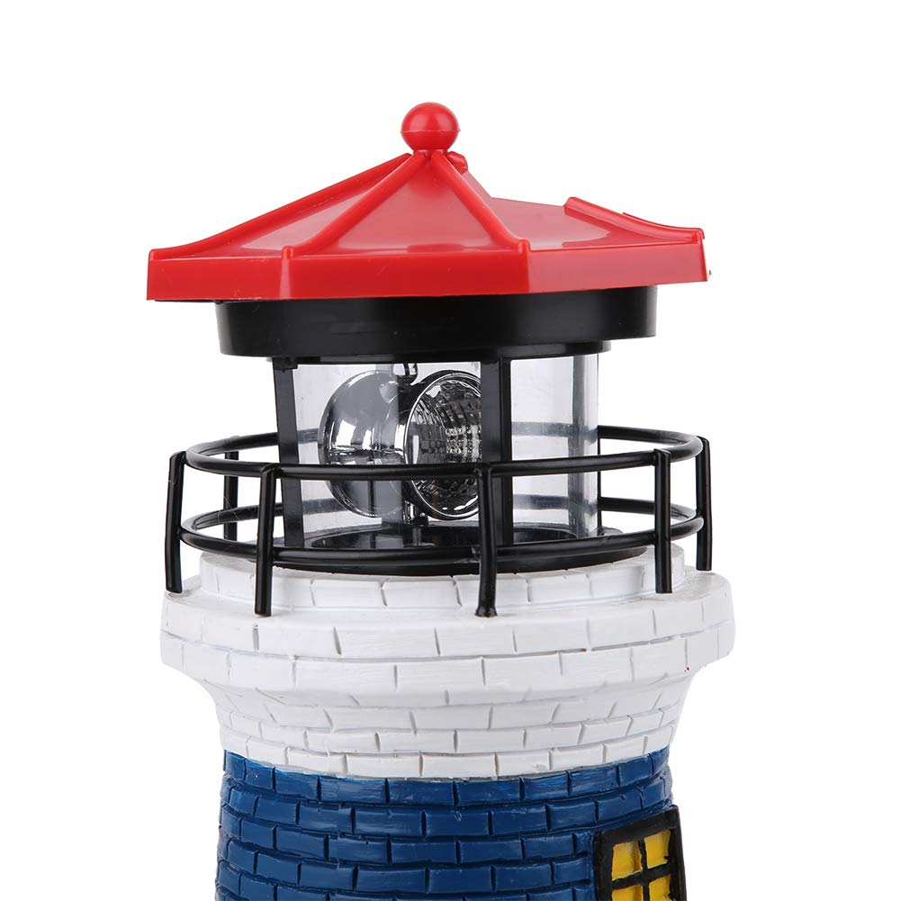 Solar Lighthouse Statue Outdoor Light O128094