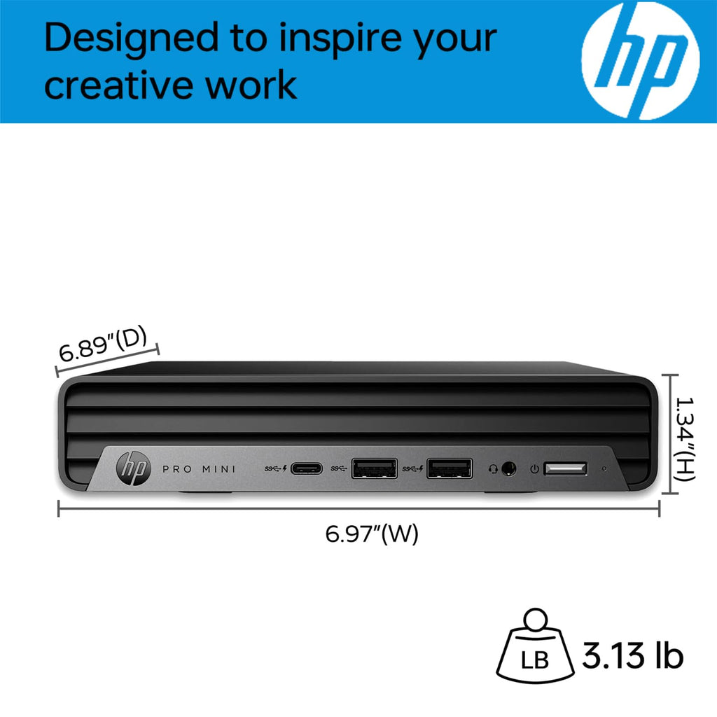 HP Mini Desktop PC Intel i7-12700T 16GB RAM 512GB SSD Windows 11 Pro H40752