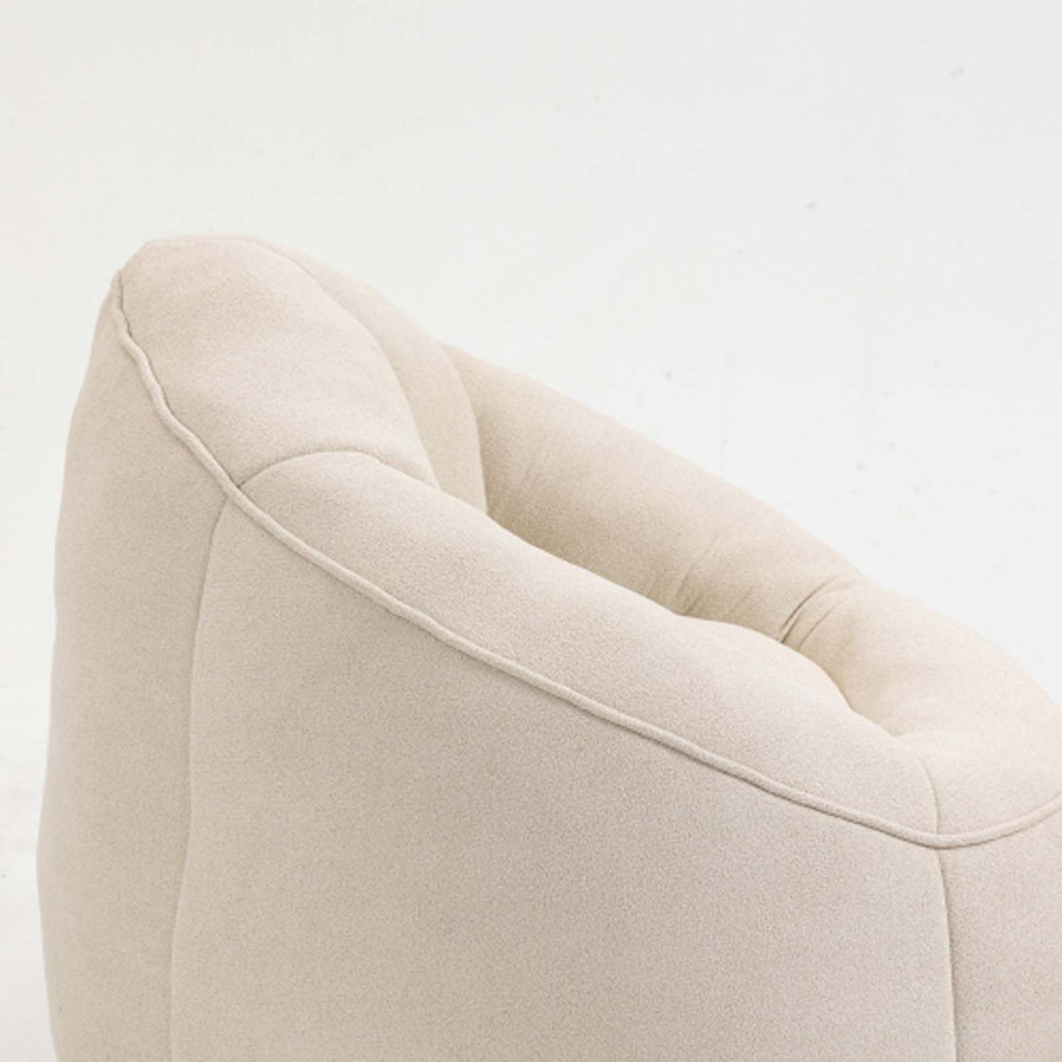 Microfiber Memory Foam Bean Bag Chair with Ottoman D465