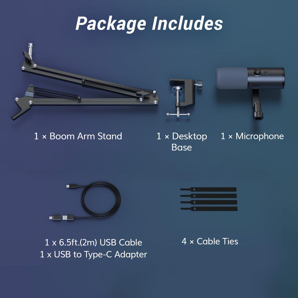 Dynamic Podcast Microphone W67539