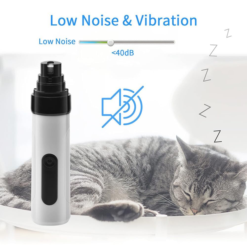 Dog Nail Trimmer with Replacement Grinding Heads A472870
