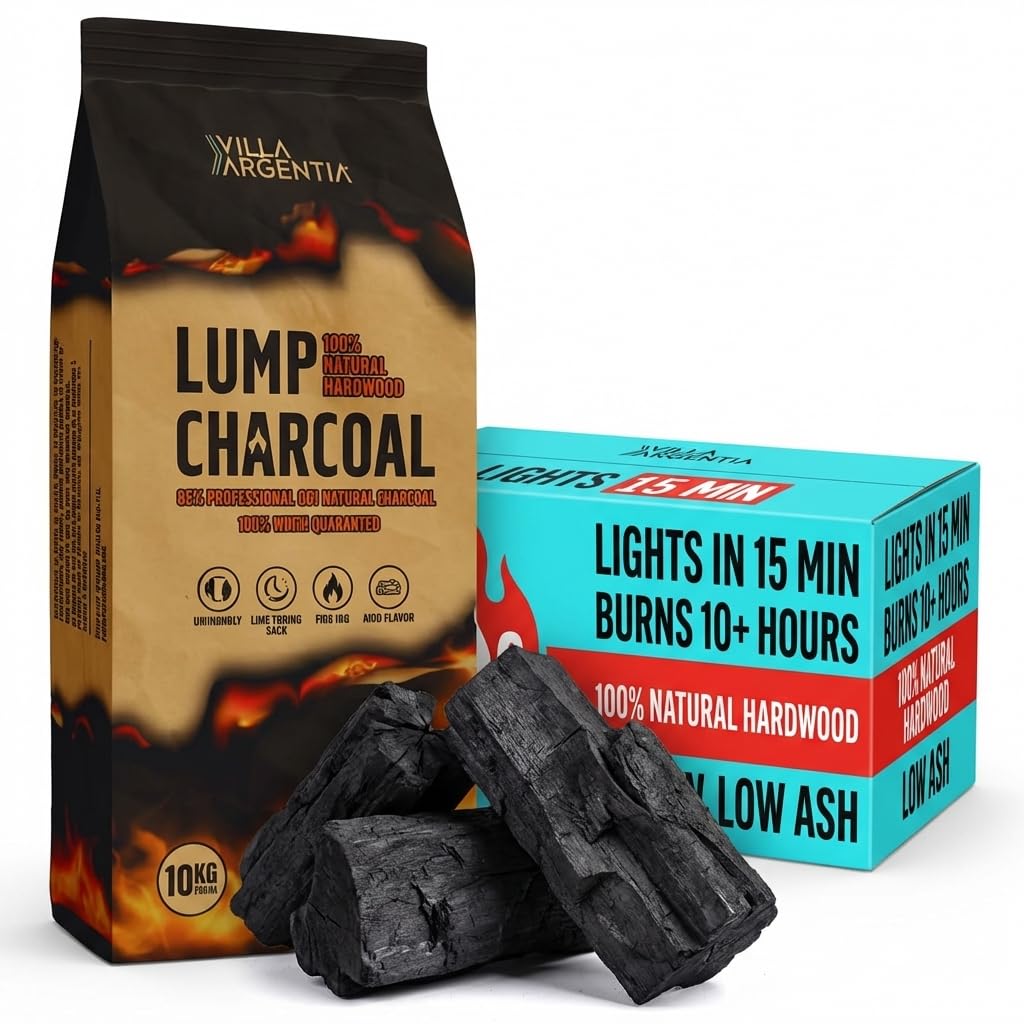 Hardwood Lump Charcoal 18 lb All Natural BBQ Grill Smoker Wood Charcoal O41974