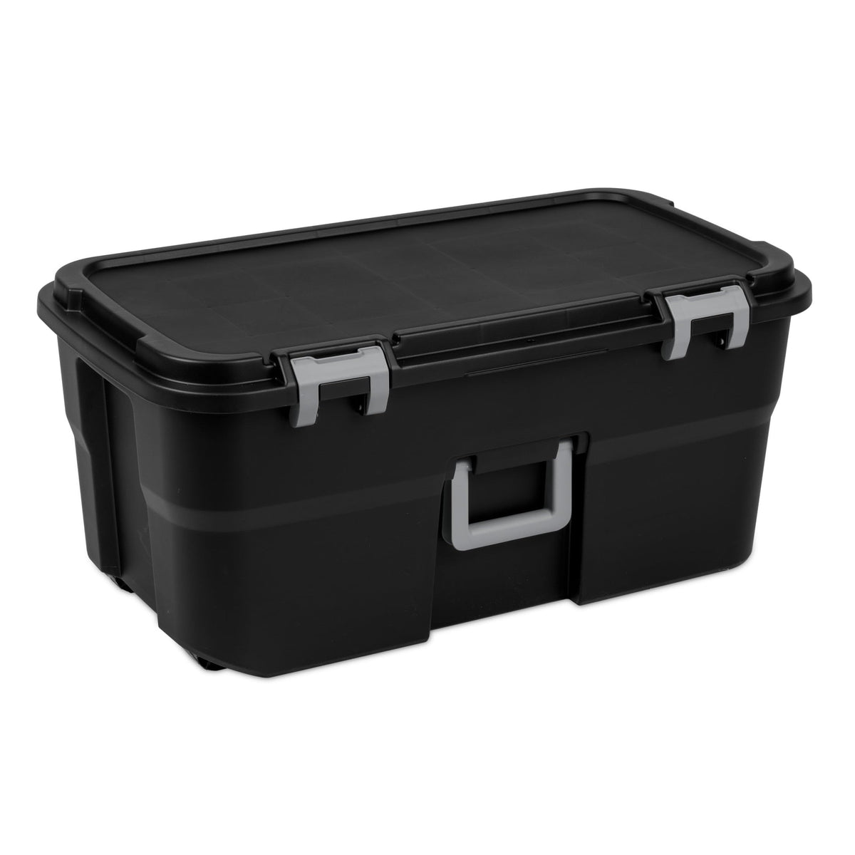 22 Gallon Lockable Heavy-Duty Plastic Storage Trunk Q979371