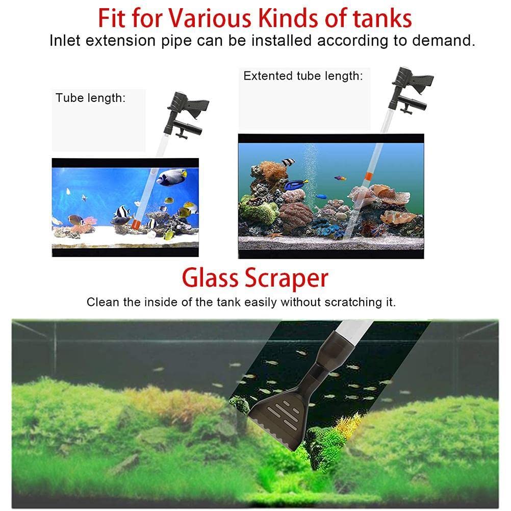 5 in 1 Aquarium Gravel Cleaner C737521