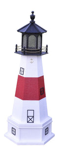 70" Tall Solar LED Outdoor Lighthouse with Base L108