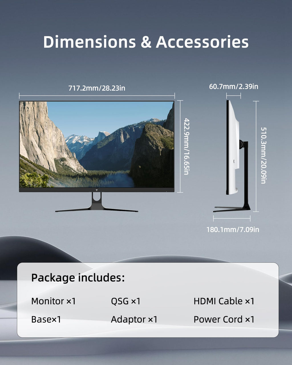 32 Inch 2K 1440P 120Hz IPS HDR Computer Monitor E1577