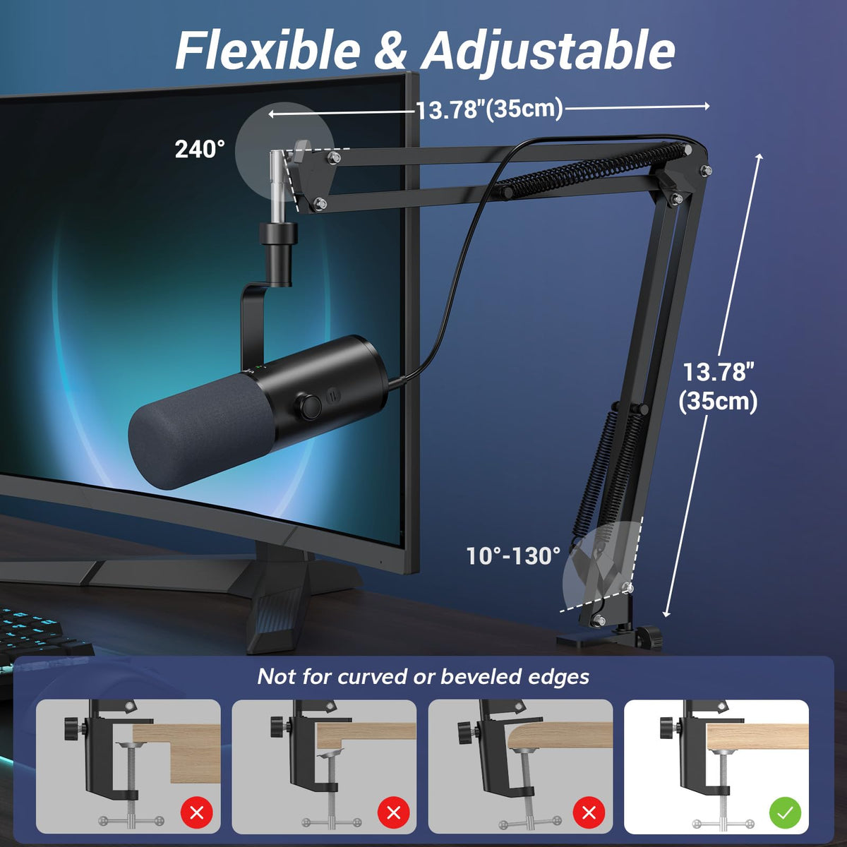 Dynamic Podcast Microphone W67539
