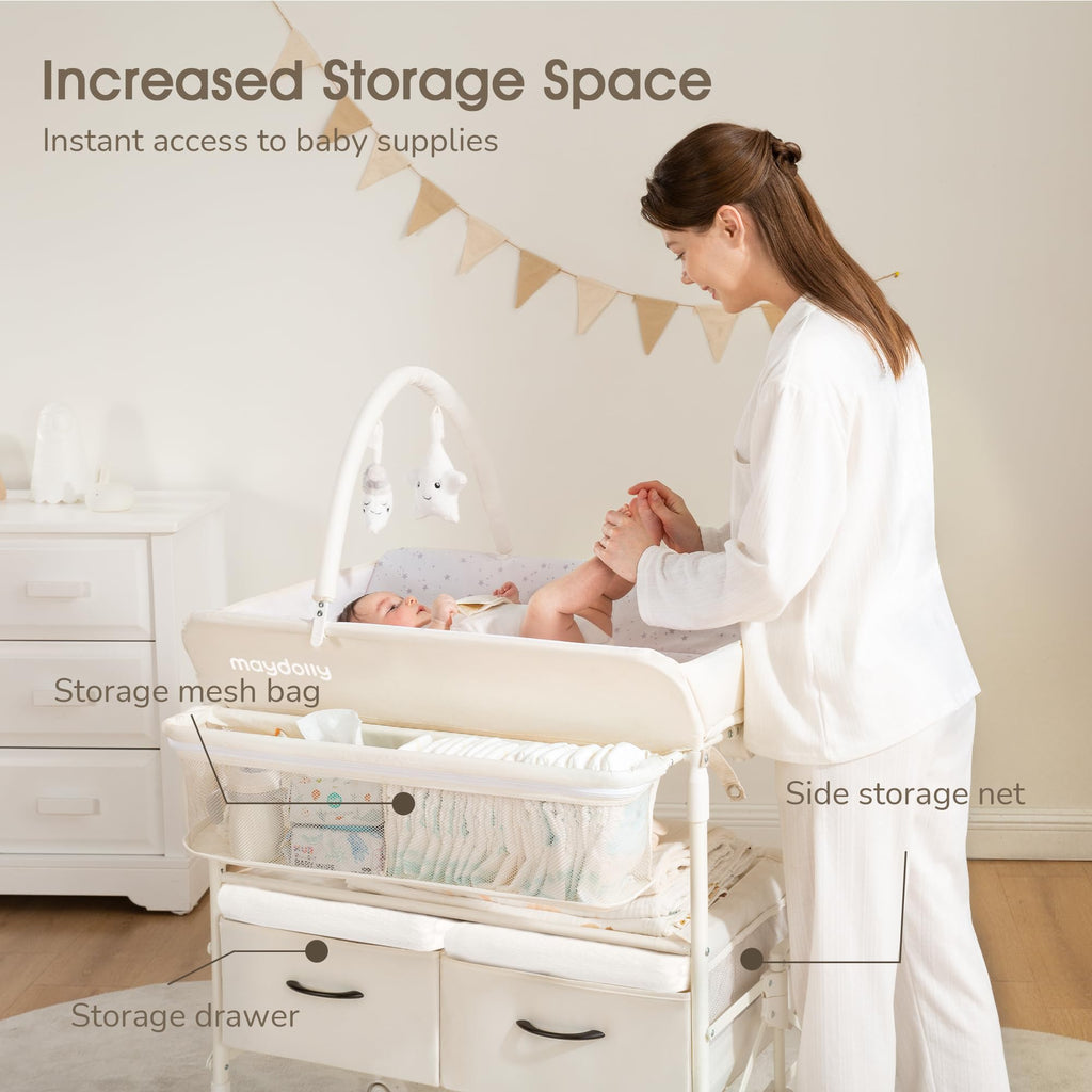 Portable Foldable Waterproof Baby Changing Table A52596