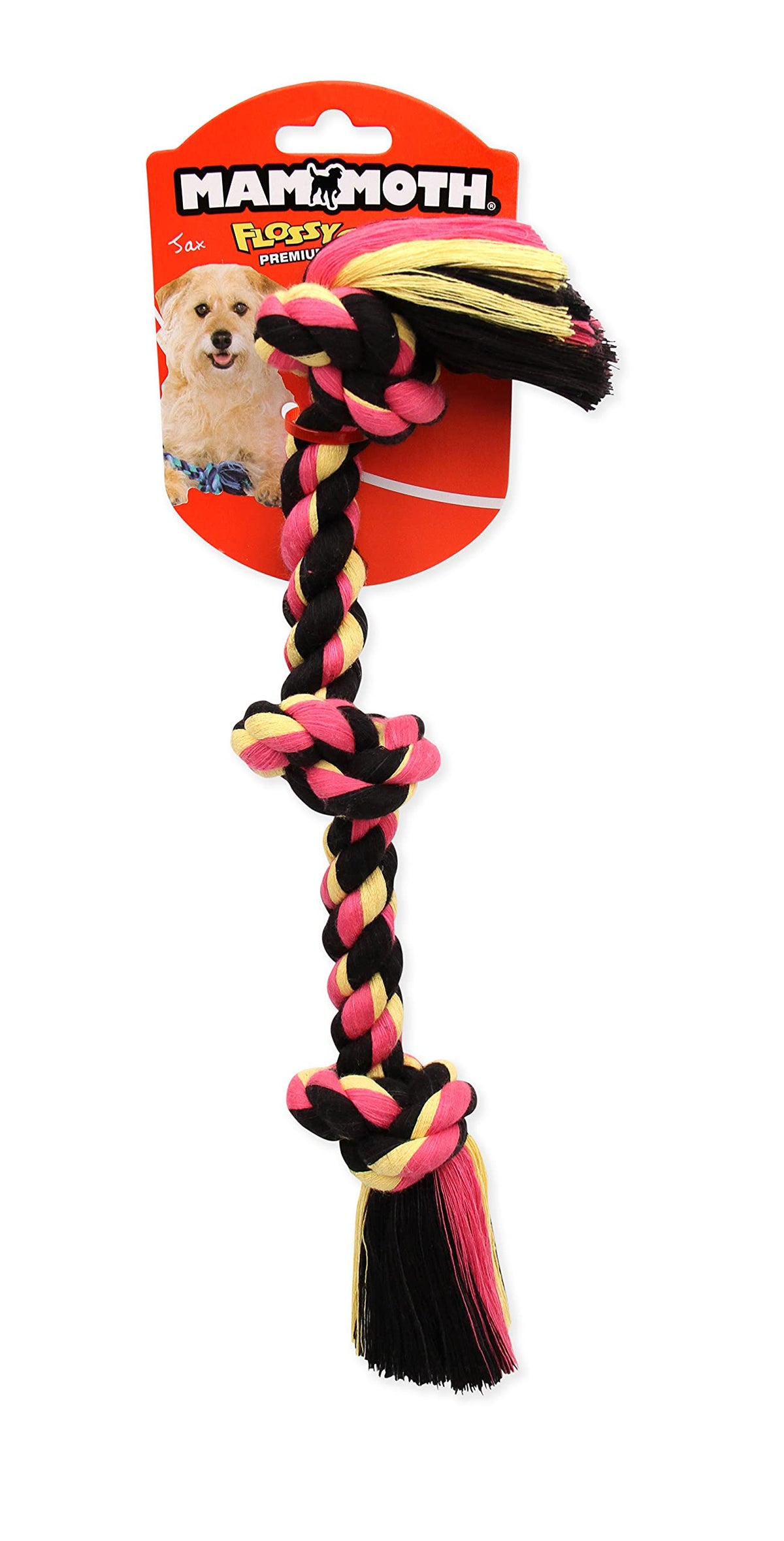 Cotton-Poly Rope Tug Dog Chew Toy J336