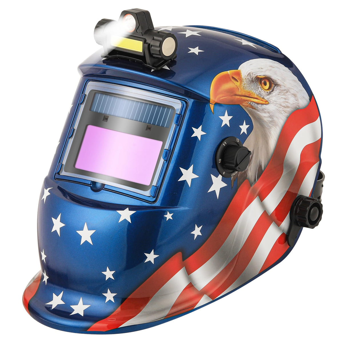 Auto Darkening Welding Helmet with LED Light X312