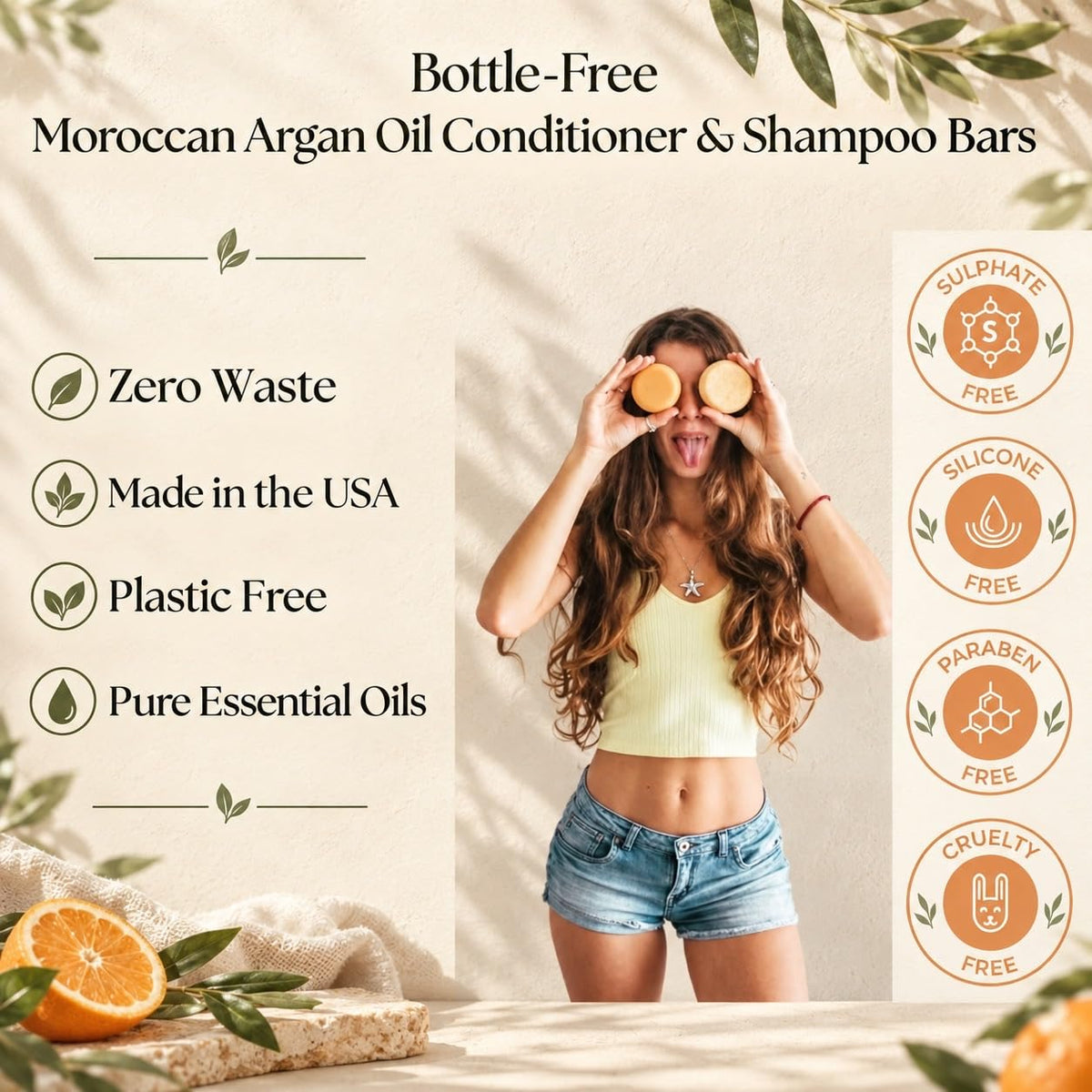 Argan Oil Shampoo & Conditioner Set K45493