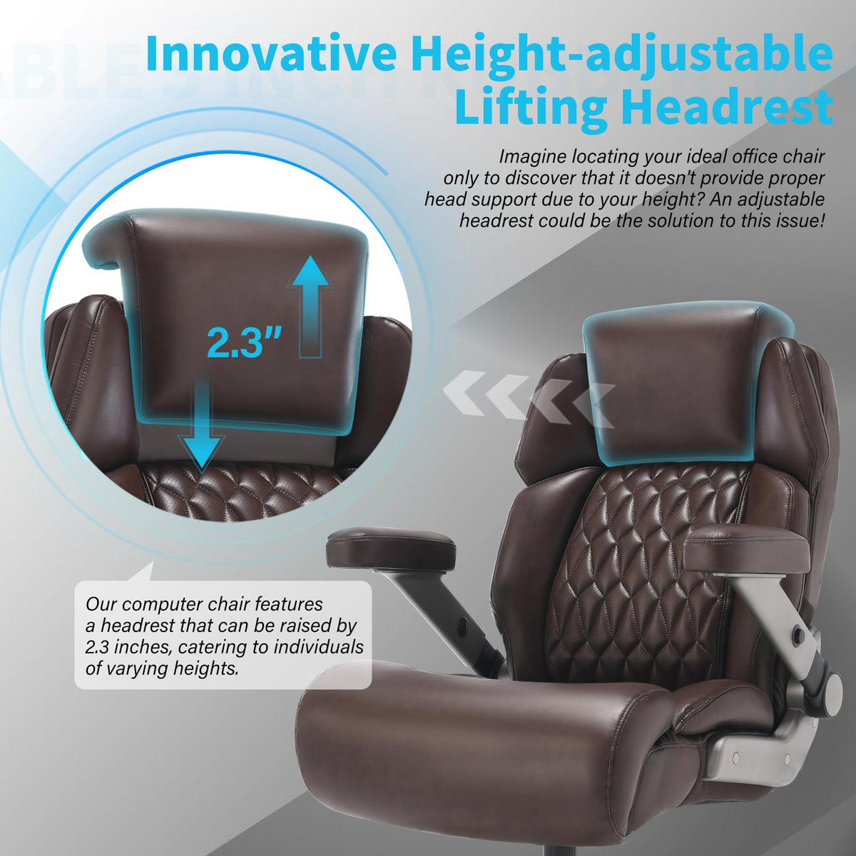 Big and Tall Ergonomic High Back Office Chair R840274