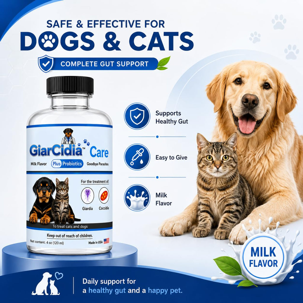 Milk Flavor Dewormer for Cats & Dogs 120ml with Dropper P26250