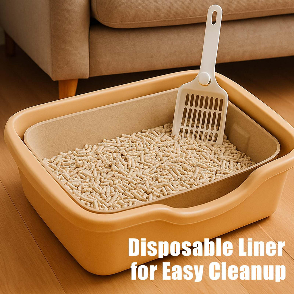 8 Pack Disposable Litter Boxes A2381