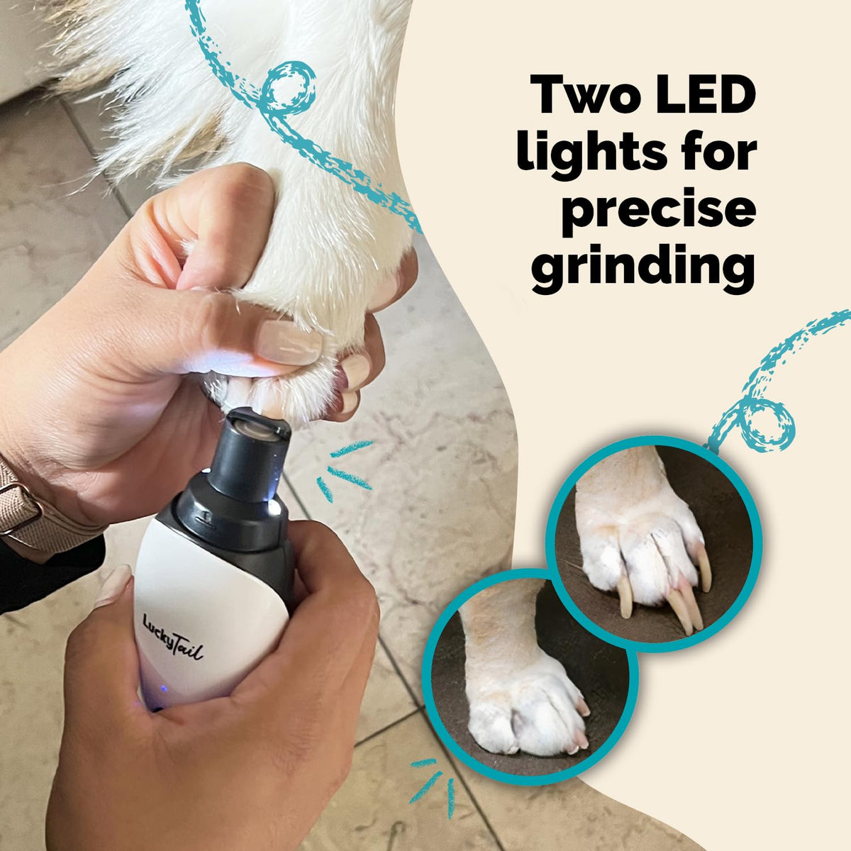 Dog Nail Grinder with Light Z31904