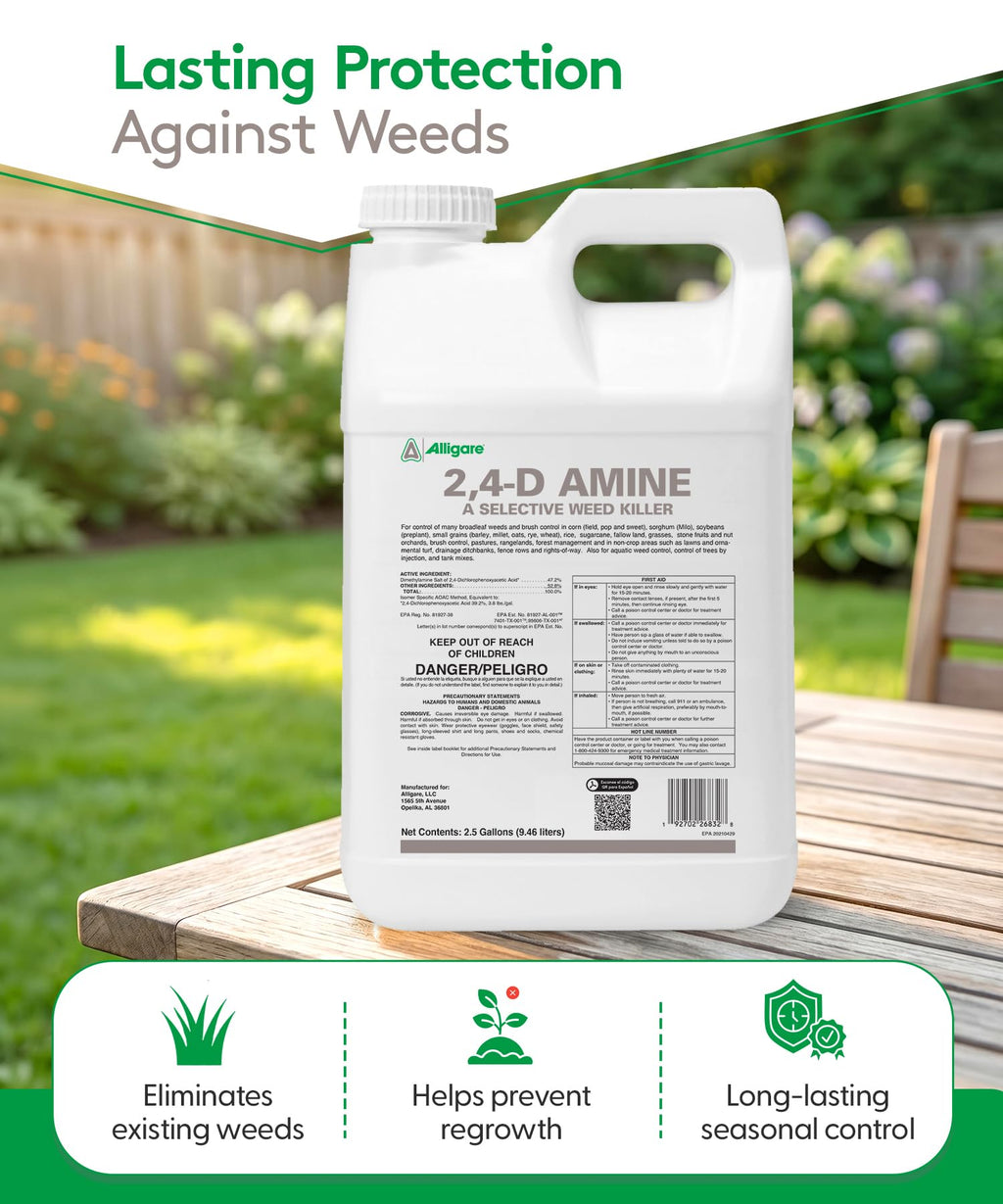 2,4-D Amine Weed Killer Concentrate 2.5 Gallons C1179