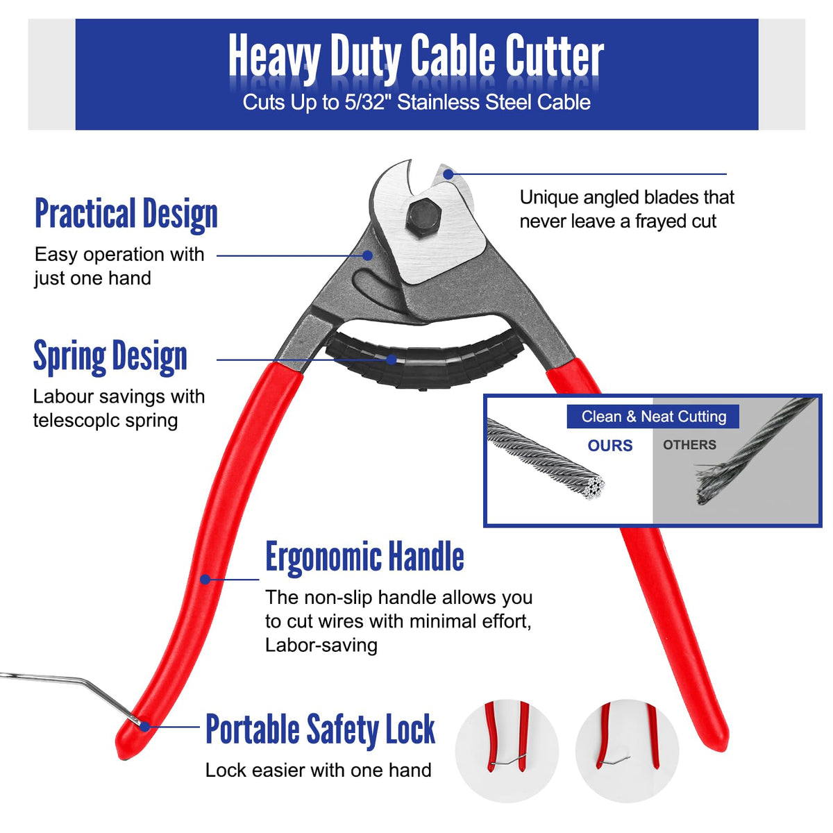 1000FT 1/8" Stainless Steel Cable H9616
