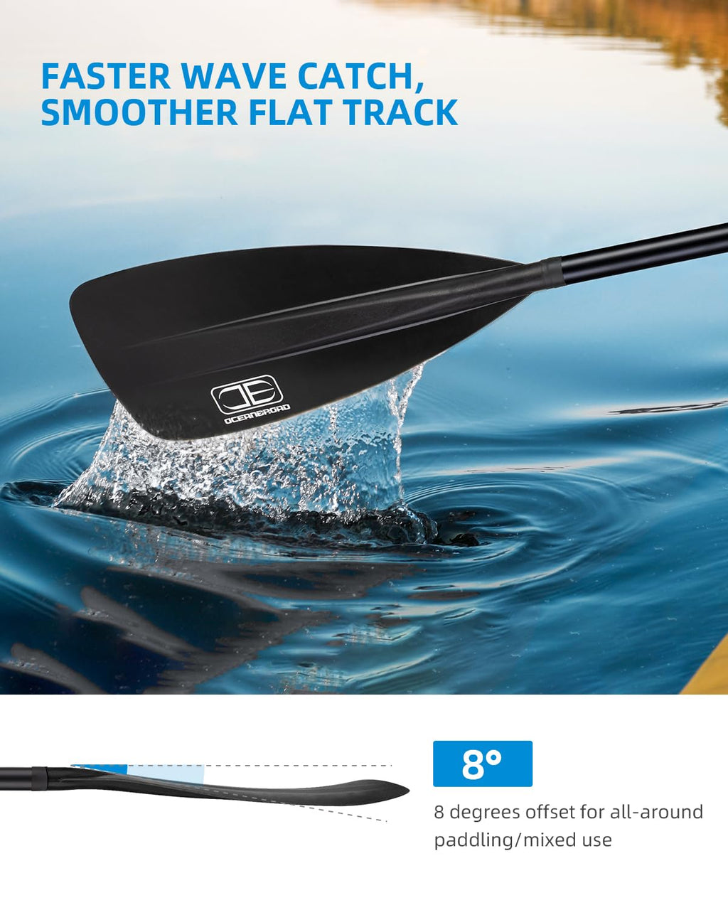 Adjustable Aluminum Alloy SUP Paddle V722898