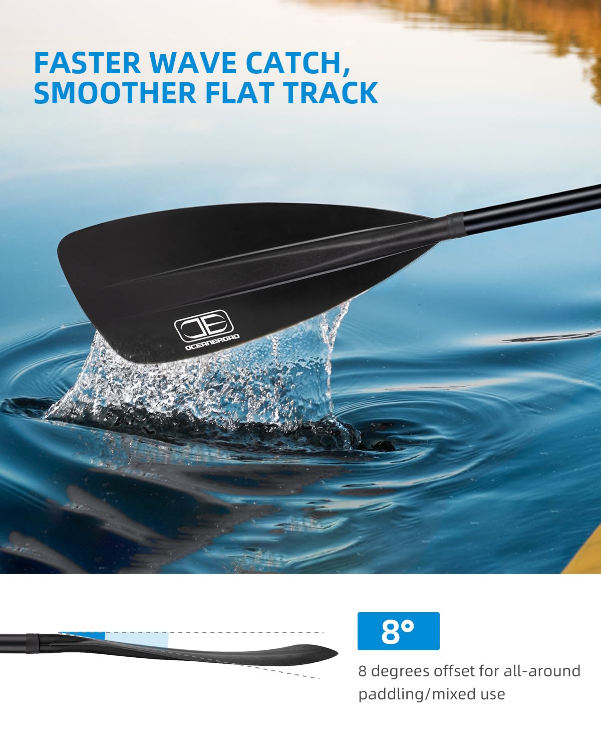 Adjustable Aluminum Alloy SUP Paddle V722898