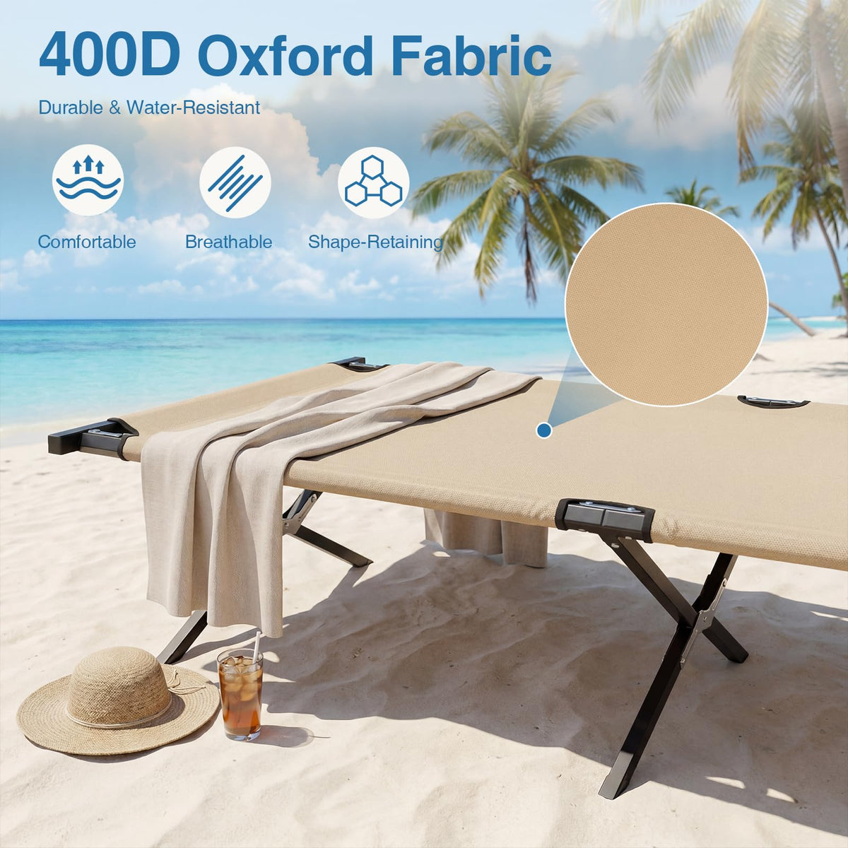 Foldable Camping Cot V743975
